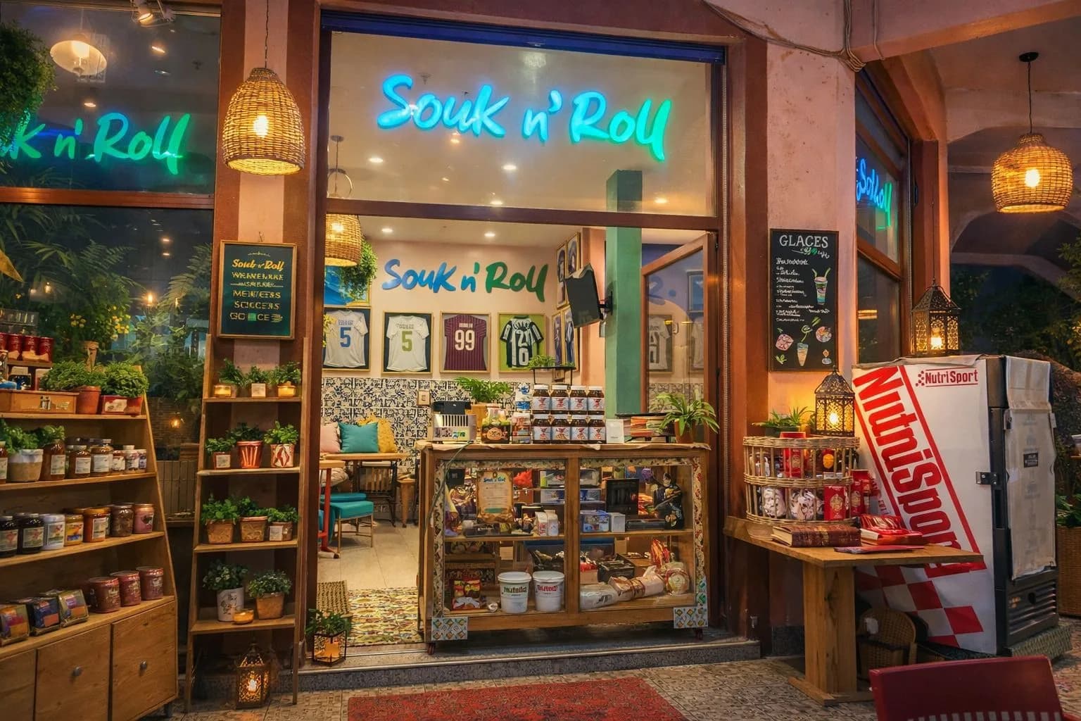 Souk n' Roll — shopping in palmeraie, Marrakech