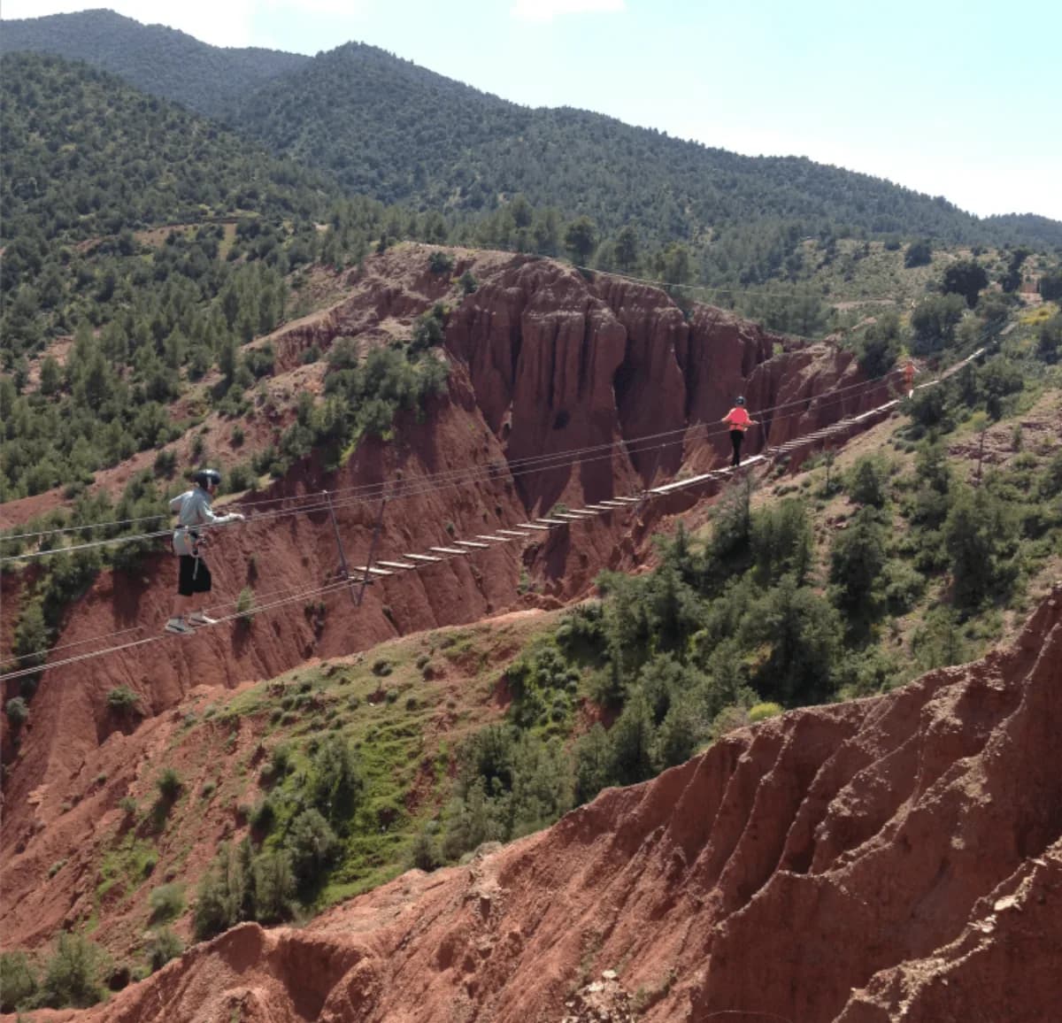 Zip Line Atlas — Terres d'Amanar — adventure in agafay, Marrakech