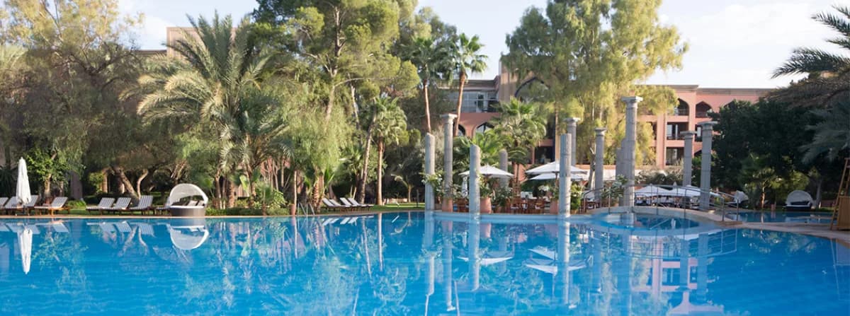 Es Saadi Marrakech Resort — pool in hivernage, Marrakech