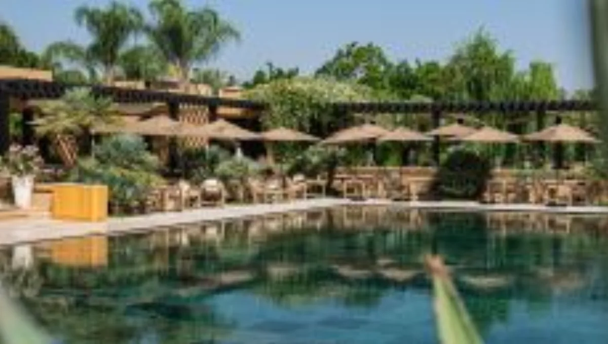 Mandarin Oriental Marrakech — pool in route-golf, Marrakech