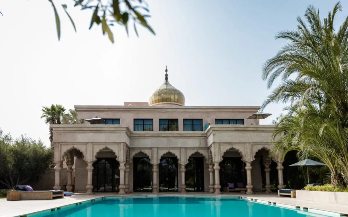Palais Namaskar — pool in route-bab-atlas, Marrakech