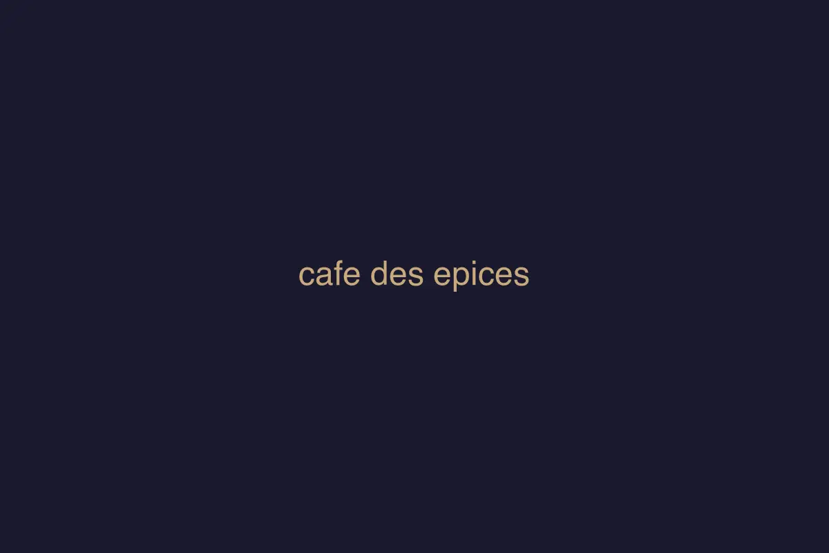 Café des Épices — restaurant in medina, Marrakech